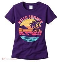 Retro Hello Summer Women's T-Shirt thumb 0