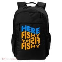 Retro Here Fishy Fishy Fishy Backpack thumb 0