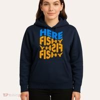 Retro Here Fishy Fishy Fishy Hoodie thumb 5