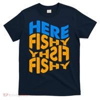 Retro Here Fishy Fishy Fishy T-Shirt thumb 0