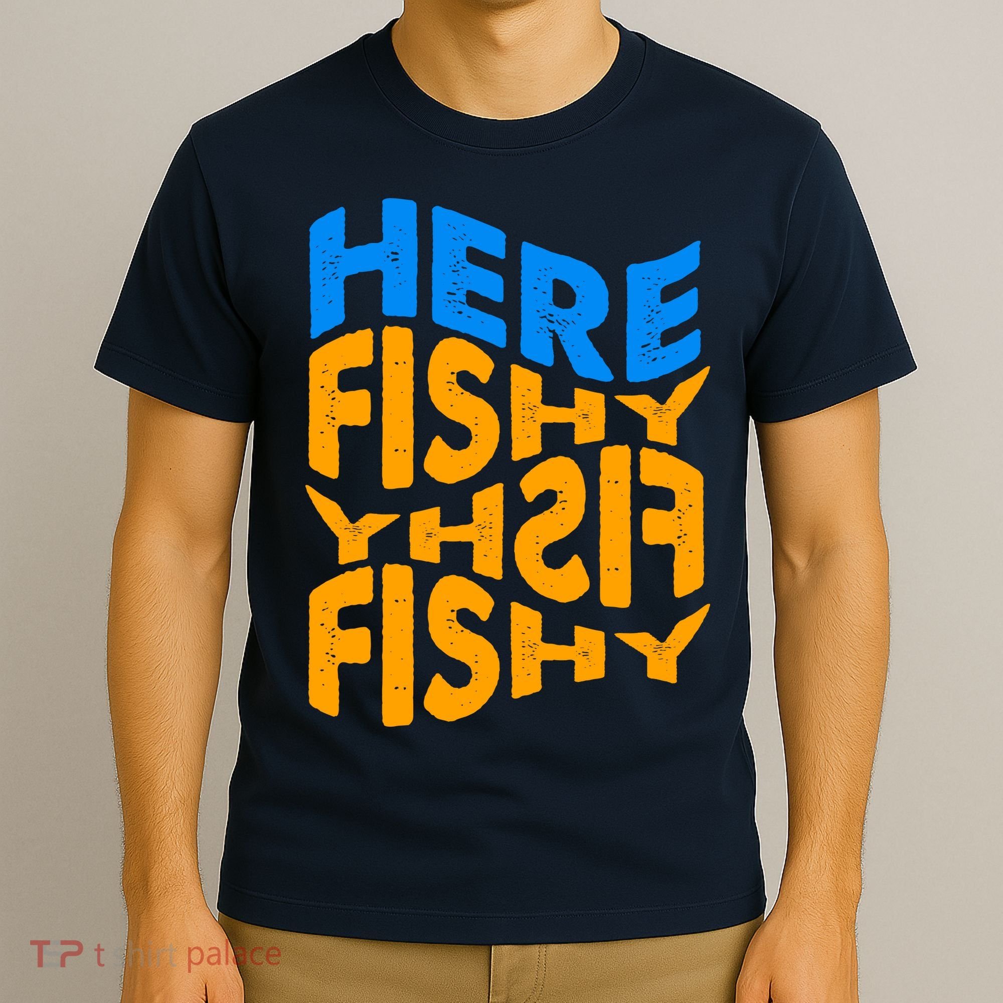 Retro Here Fishy Fishy Fishy T-Shirt