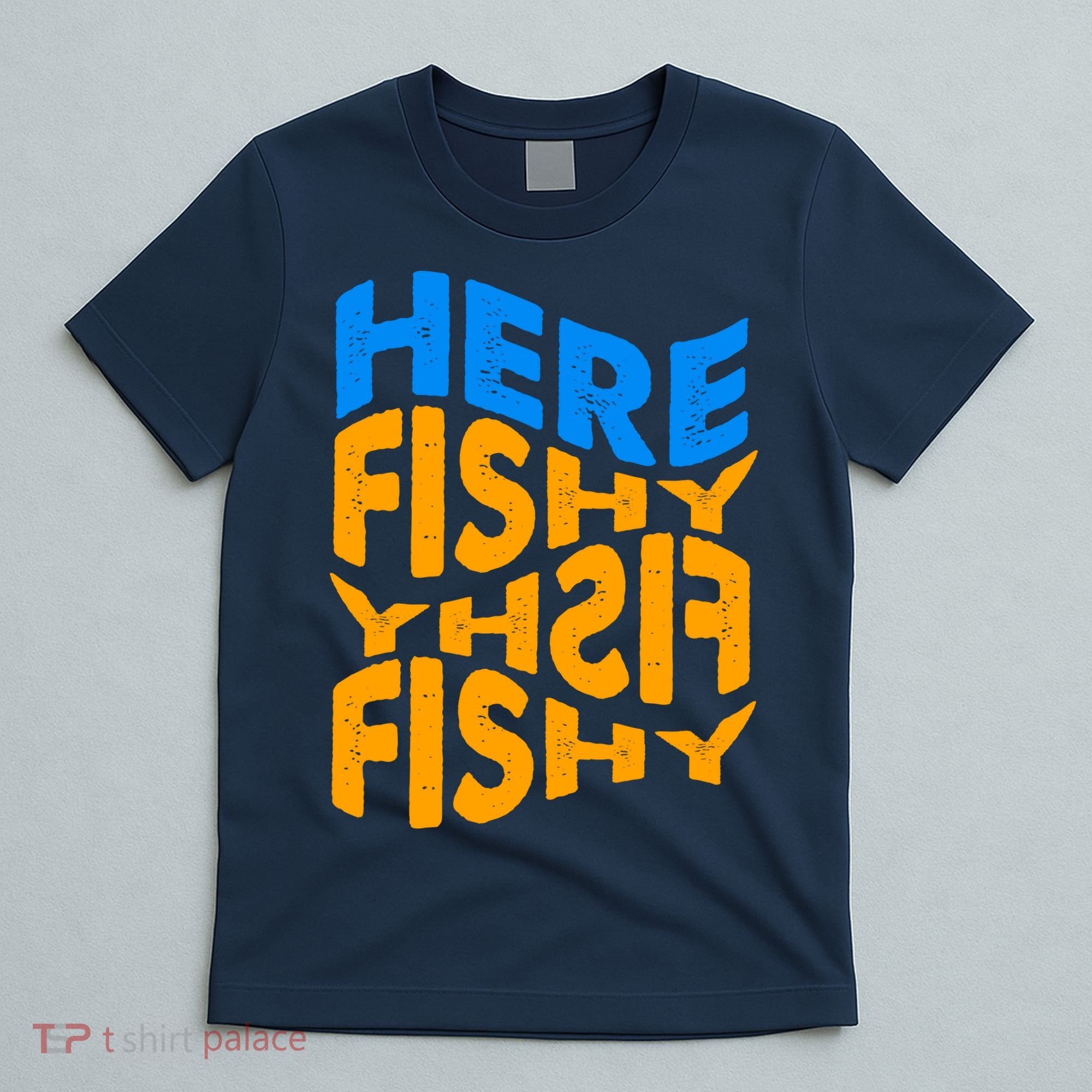Retro Here Fishy Fishy Fishy T-Shirt
