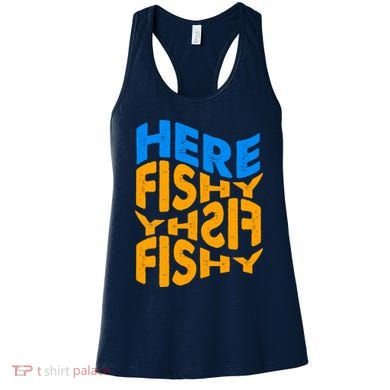Retro Here Fishy Fishy Fishy Women's Tank Top