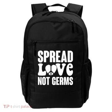 Retro Hippie Spread Love Not Germs Backpack