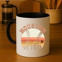 Retro Houston Baseball Fan Coffee Mug thumb 4