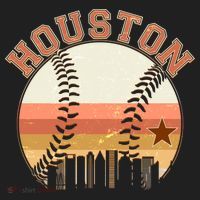 Retro Houston Baseball Fan Tumbler thumb 3