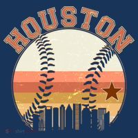 Retro Houston Baseball Fan Apron thumb 3