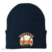 Retro Houston Baseball Fan Beanie thumb 0
