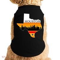 Retro Houston Texas Baseball Throwback Doggie Tank thumb 0
