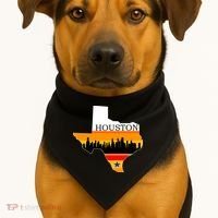 Retro Houston Texas Baseball Throwback USA-Made Doggie Bandana thumb 1