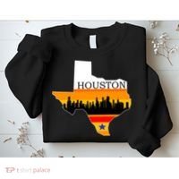 Retro Houston Texas Baseball Throwback Sweatshirt thumb 2