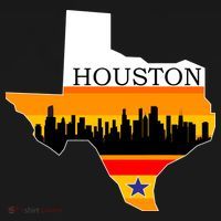Retro Houston Texas Baseball Throwback T-Shirt thumb 7