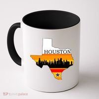 Retro Houston Texas Baseball Throwback Coffee Mug thumb 0