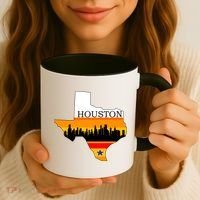 Retro Houston Texas Baseball Throwback Coffee Mug thumb 3