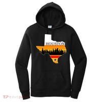 Retro Houston Texas Baseball Throwback Women's Hoodie thumb 0