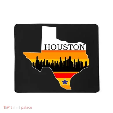 Retro Houston Texas Baseball Throwback Mousepad