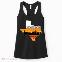 Retro Houston Texas Baseball Throwback Women's Tank Top thumb 0