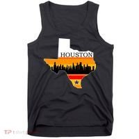Retro Houston Texas Baseball Throwback Tank Top thumb 0