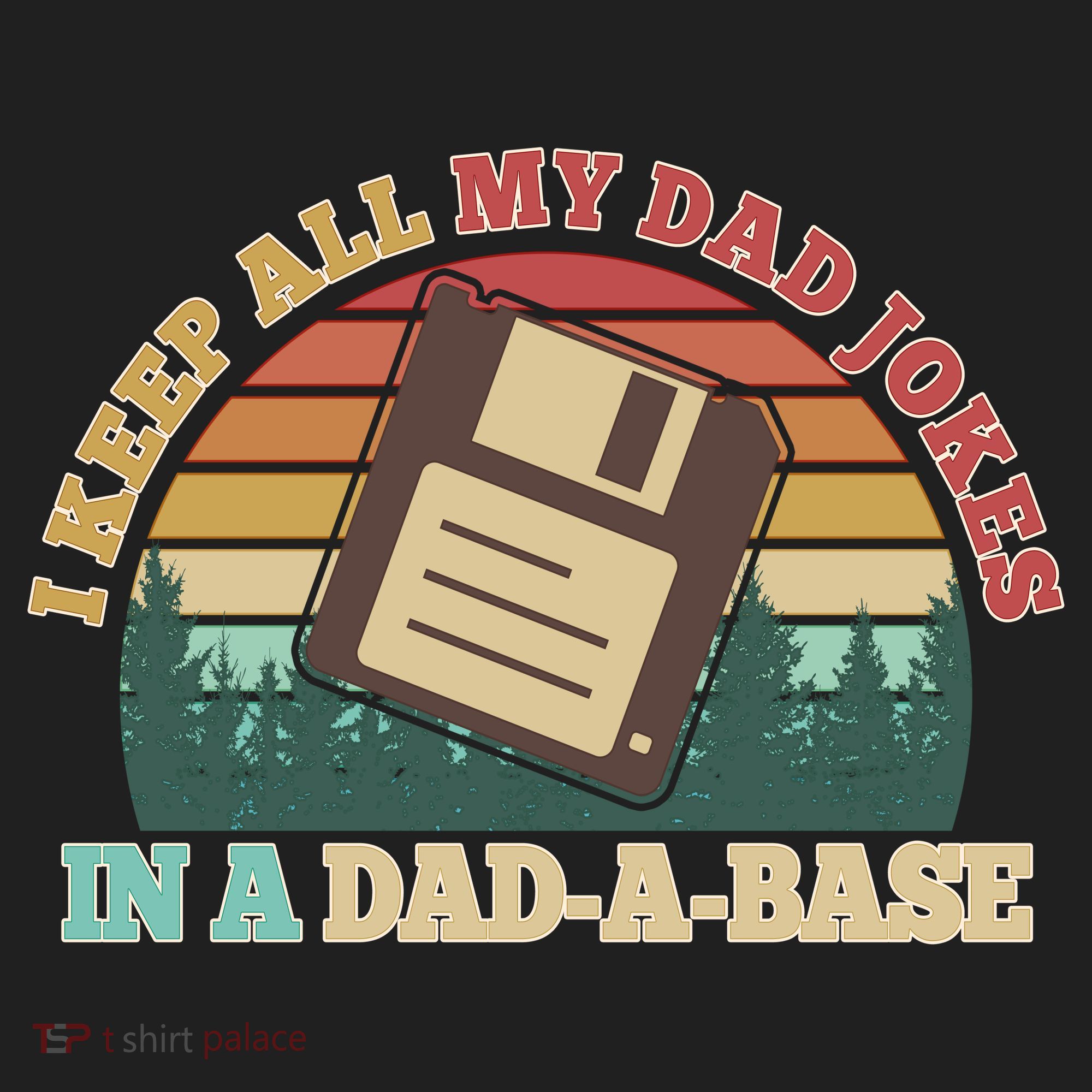 Retro I Keep All My Dad Jokes In A Dad A Base Beanie