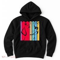 Retro I Love Dogs Hoodie thumb 0