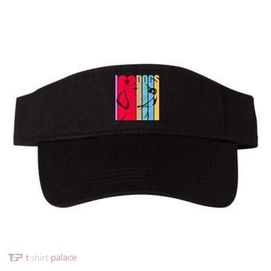 Retro I Love Dogs Visor