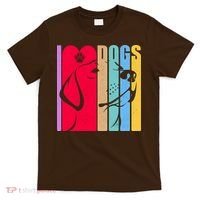 Retro I Love Dogs T-Shirt thumb 0