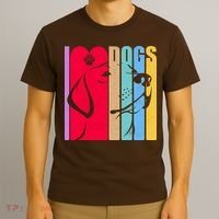 Retro I Love Dogs T-Shirt thumb 3