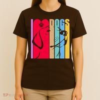 Retro I Love Dogs T-Shirt thumb 4