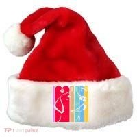 Retro I Love Dogs Santa Hat thumb 0