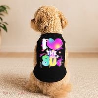 Retro I Love The 80's  Doggie Tank thumb 2