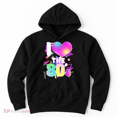 Retro I Love The 80's  Hoodie