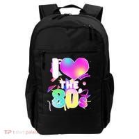 Retro I Love The 80's  Backpack thumb 0