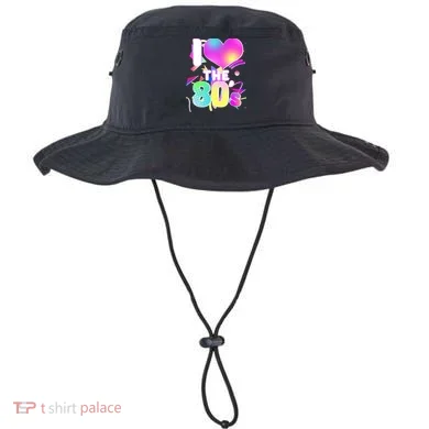 Retro I Love The 80's  Bucket Hat