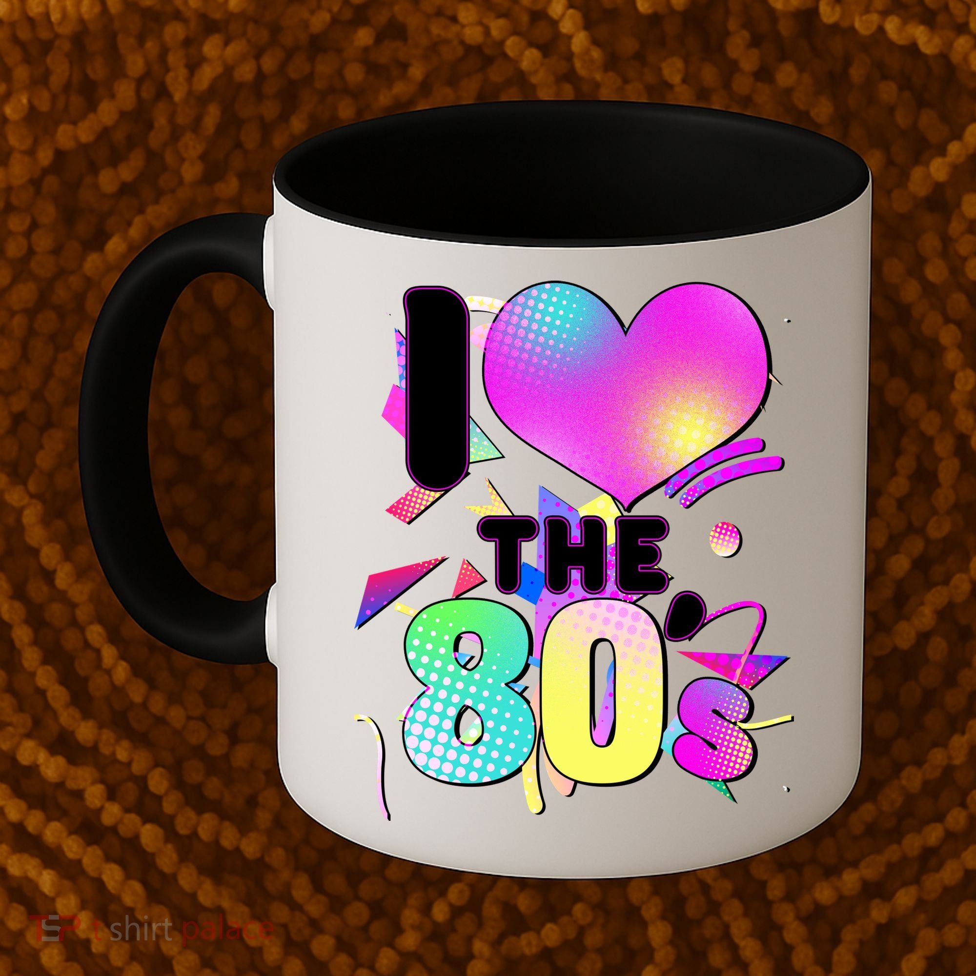 Retro I Love The 80's  Coffee Mug
