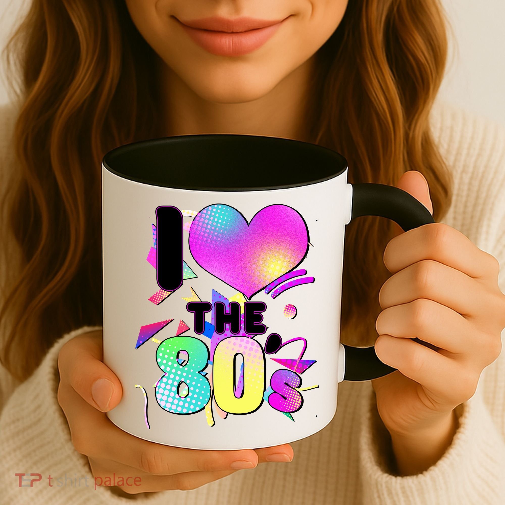 Retro I Love The 80's  Coffee Mug