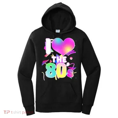 Retro I Love The 80's  Women's Hoodie