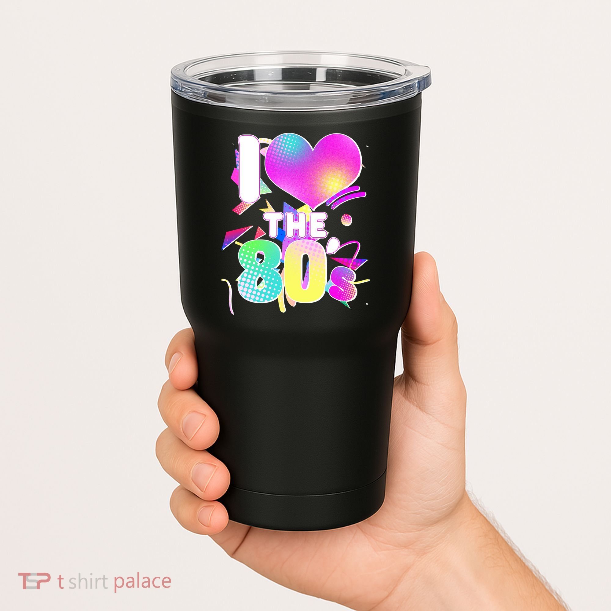 Retro I Love The 80's  Tumbler