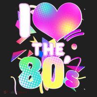Retro I Love The 80's  Tumbler thumb 3