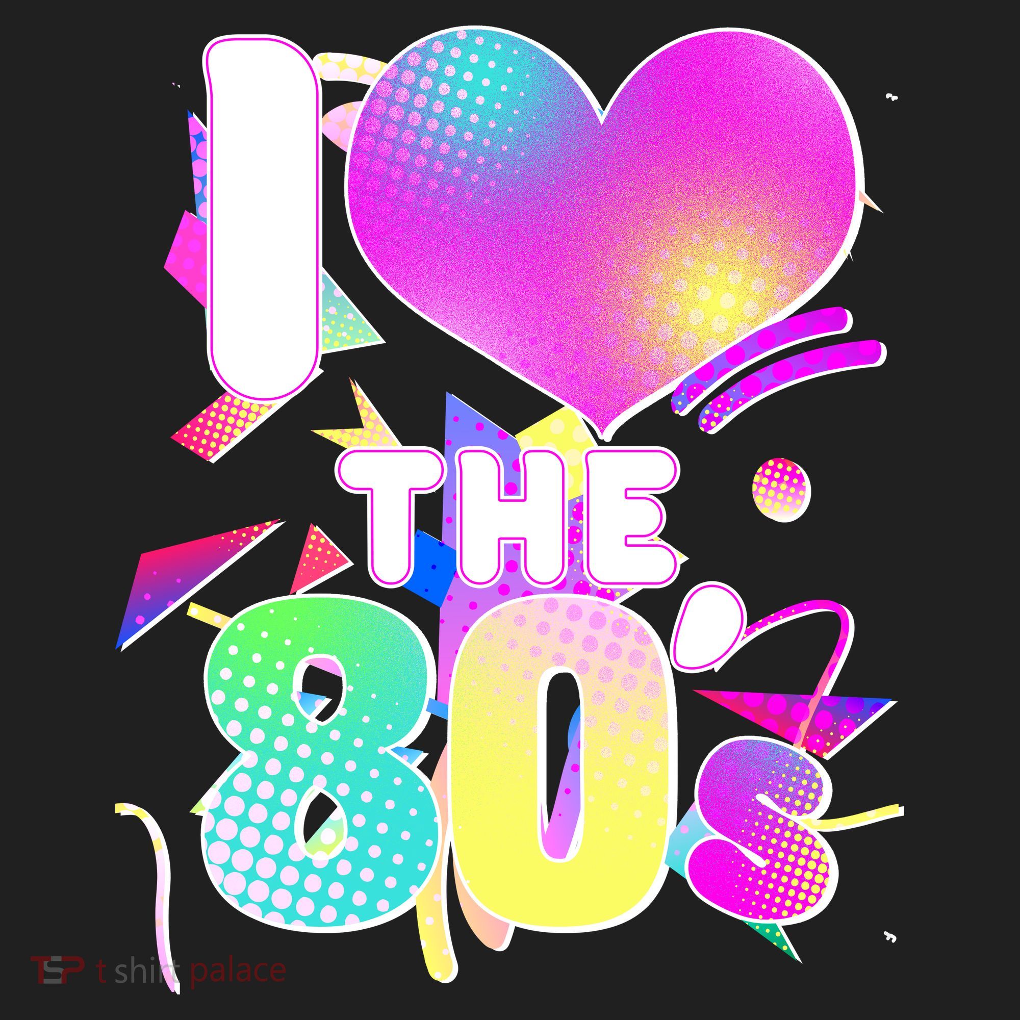 Retro I Love The 80's  Tumbler