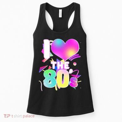 Retro I Love The 80's  Women's Tank Top