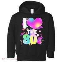Retro I Love The 80's  Toddler Hoodie thumb 0