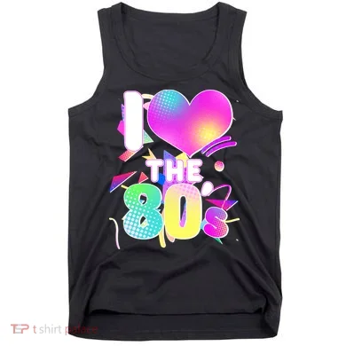 Retro I Love The 80's  Tank Top