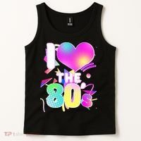 Retro I Love The 80's  Tank Top thumb 2
