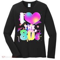 Retro I Love The 80's  Women's Long Sleeve Shirt thumb 0