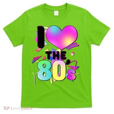 Retro I Love The 80's  T-Shirt