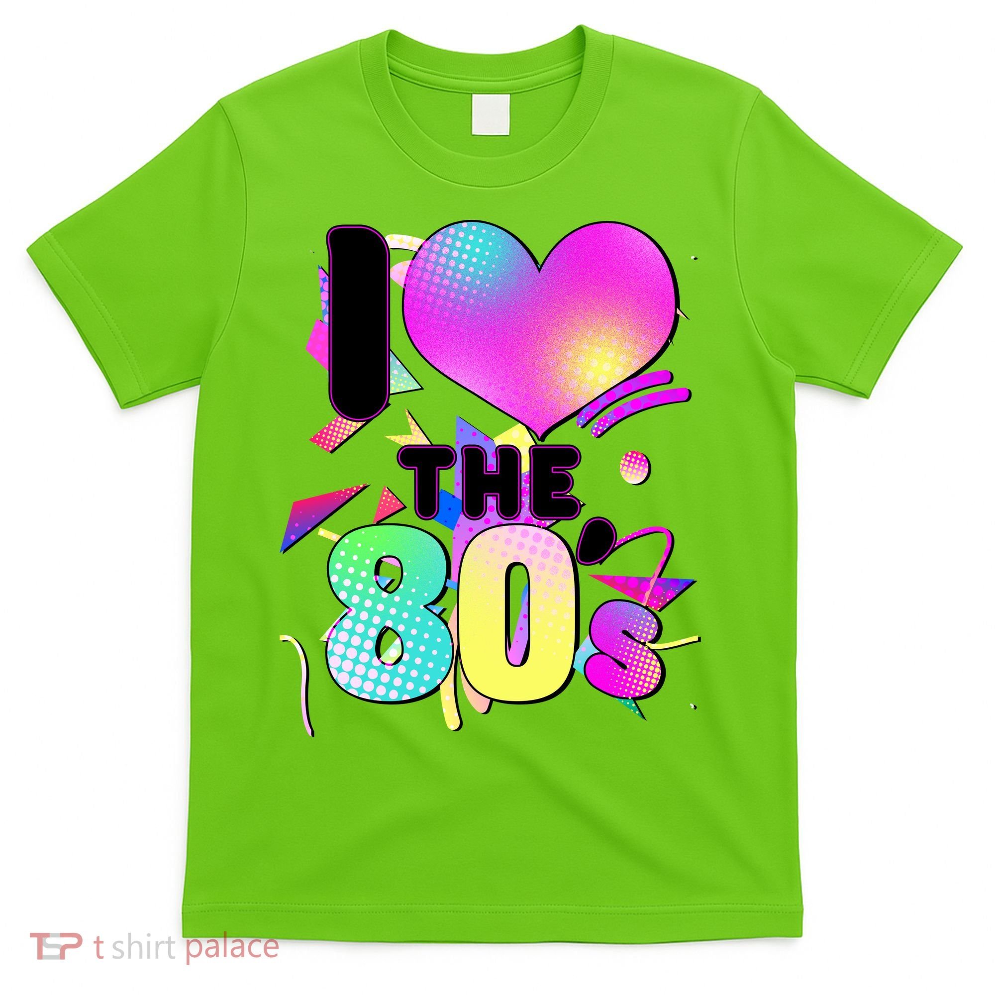 Retro I Love The 80's  T-Shirt