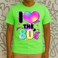 Retro I Love The 80's  T-Shirt thumb 3