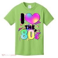 Retro I Love The 80's  Kids T-Shirt thumb 0