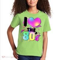 Retro I Love The 80's  Kids T-Shirt thumb 2