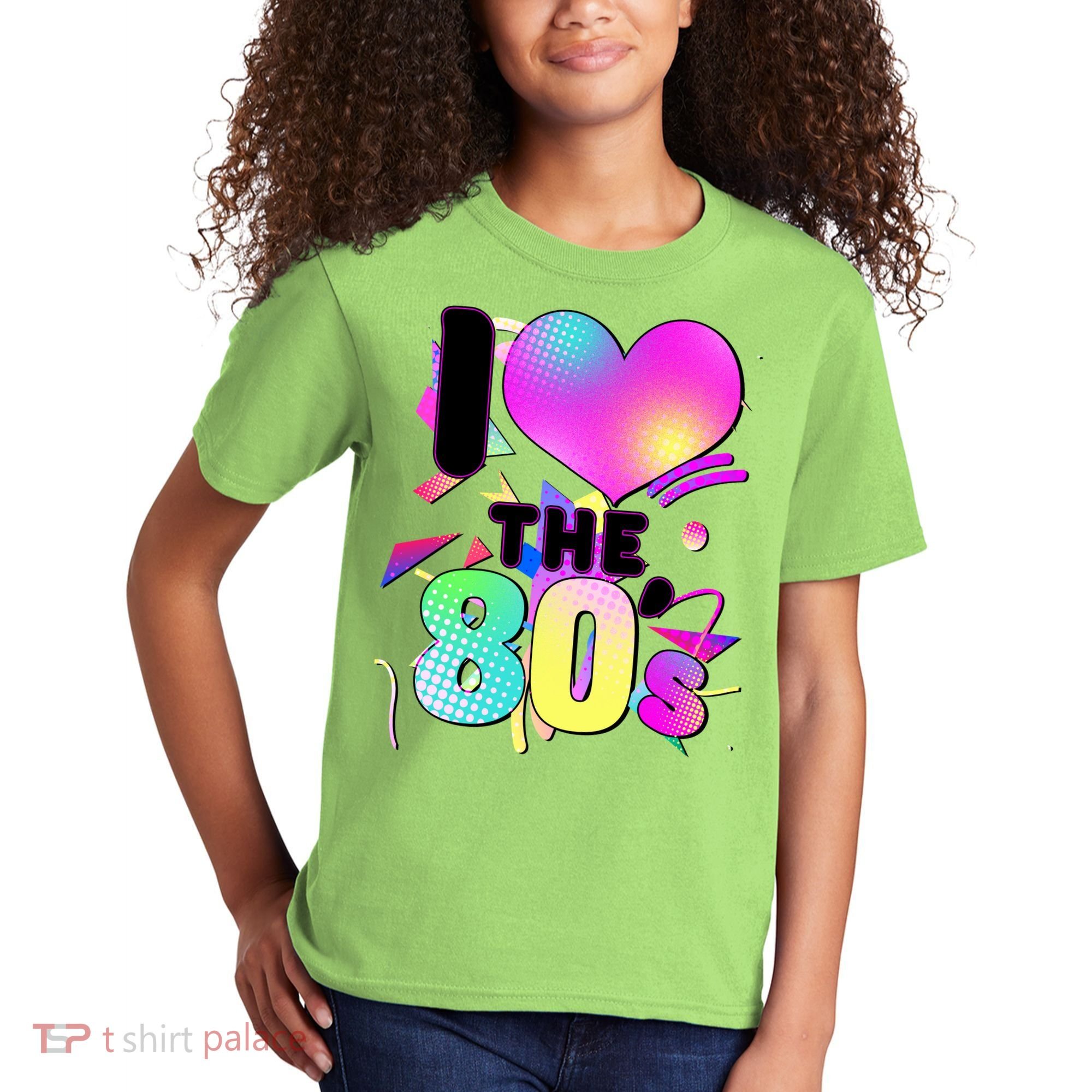 Retro I Love The 80's  Kids T-Shirt